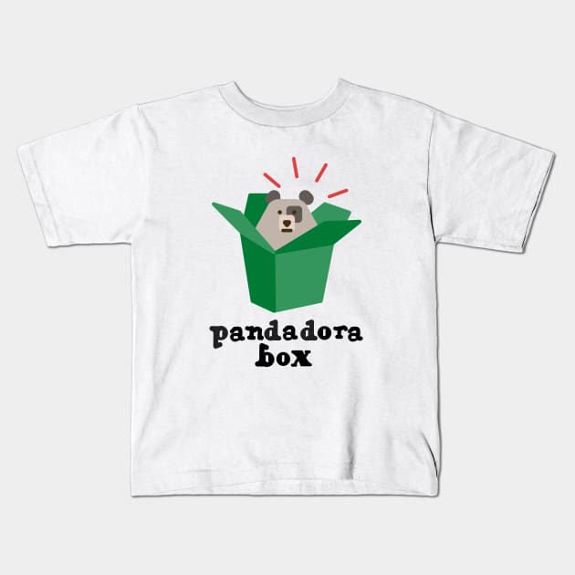 Pandadora Kids T-Shirt by Samefamilia